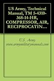 US Army, Technical Manual, TM 5-4310-368-14-HR, COMPRESSOR, AIR, RECIPROCATING, GASOLINE ENGINE DRIVEN, 15 SCFM PSI, WHEEL MTD, WINTERIZED, (BAUER COMPRESSOR ... military manauals, special forces