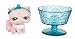 Hasbro - 667631480 - Littlest Petshop - Petshop Duo Et Son Sac - Chat avec Ecuelle en Cristal