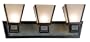 Kenroy Home 91603ORB Clean Slate 3 Light Vanity, Oil Rubbed Bronze Finish