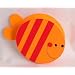 Magnetic wooden animal clip for photos messages or important notes - Fish design
