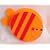Magnetic wooden animal clip for photos messages or important notes - Fish design