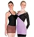 Sports : Danskin Microfasertop 4302, iced mocca, Einheitsgr&ouml;&szlig;e