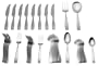 Yamazaki Bolo 42-Piece Stainless Steel Flatware Set, Service for 8