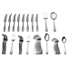 Yamazaki Bolo 42-Piece Stainless Steel Flatware Set, Service for 8