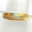 14K Yellow Gold Diamond Man's Ring