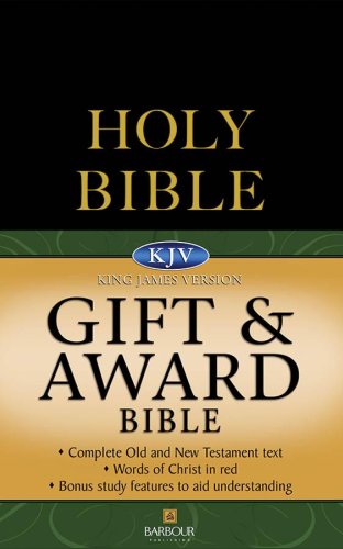 Barbour Pub Inc Gift and Award Bible-KJV