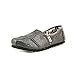 Toms Classic Gliter Black Youths Trainers -