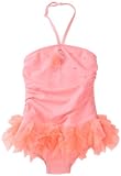 Kate Mack Girls 2-6X Flamingo Flirt 2 Piece Skirted Swim Set