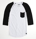 black and white clothing-Fyasko Baseball Pocket Henley On Sale