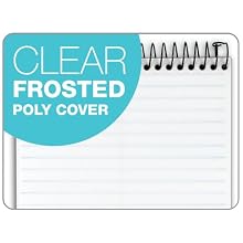 TOPS Docket Gold Classified Spiral Steno Book, Gregg Rule, 6 x 9 Inches, White, 100 Sheets per Pad (99708)