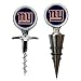 New York Giants NFL Cork Screw and Wine Bottle Topper Set