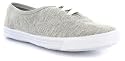 Rockstorm "Spook" Boys Lace Up Canvas Pumps - Grey