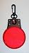 "ABC Products" - LED ~ Emergency - RED Round - Warning Light (Spring Snip Fastener Attached).