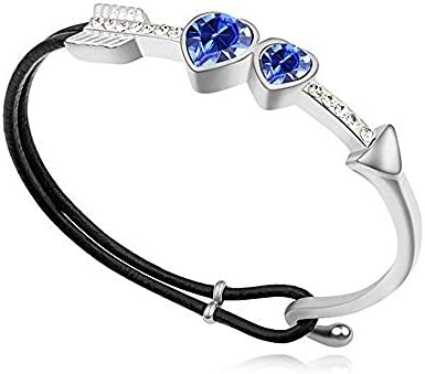 Angle Jewelry Cupid Silver Style Swarovski Crystal Fashion Bracelet For Elegant Wedding Gift