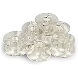20 pk. Clear Bobbins 102261103 (SA156) - Elna, Janome, Kenmore, Brother