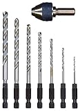 Bosch CC2110 Clic-Change 8 Piece Twist Drill Bit Assortment with Clic-Change Chuck [並行輸入品]