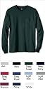 Hanes Tagless Long Sleeve Tee w/ Pocket