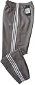 Adidas Mens Essential 3S Grey Woven Tracksuit Pant