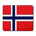 Norway Flag Mousepad