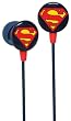 iHip DCF10163SM Classic Superman Logo Hi-Fi Noise Reducing Ear Buds (Earphones) Blu/Red/Yellow