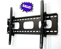 Mount-It! Tilt Tilting LED/LCD/Plasma TV Wall Mount Bracket for 3 36 37 40 42 46 47 50 52 55 inch Flat Panel Display