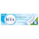 Veet Sensitive Skin Hair Removal Cream Aloe Vera & Vitamin E 100ml