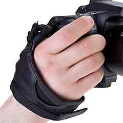 Delamax Lederhandschlaufe f�r alle SLR- und DSLR-Kameras - Canon, Nikon, Sony Alpha, Minolta, Pentax, Sigma, Olympus uvam.