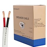 Speaker Wire for In Wall Installation 16AWG/2C - 500 Feet High Quality