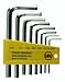 L-Key Hex Nickel Short-Arm 8Pc Set Inch