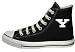 Converse Chuck Taylor All Star Hi Top Black Youngstown State University Logo White Canvas
