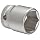 Wera Zyklop 8790 HMB 3/8" Socket, Hex head 19mm x Length 29mm