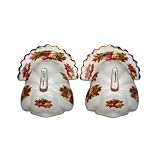 Royal Albert Old Country Roses Fall Foliage Turkey 3-3/4-inches Salt & Pepper