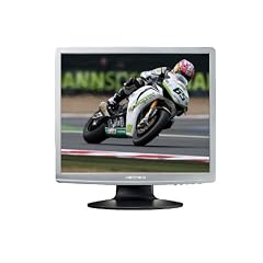 Hannspree HA191DP0 48,26cm (19 Zoll) LCD TFT-Monitor VGA/DVI (Kontrast 10000:1, 5ms Reaktionszeit) schwarz/silber