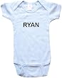 RYAN - Name-Series - White, Blue or Pink Onesie / Baby T-shirt