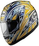ARAI RX7 CORSAIR EDWARDS 11 YELLOW LG MOTORCYCLE Full-Face-Helmet