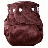 Baby BeeHinds Magic Alls Minkee All In One Pocket Diaper Snaps - Hot Chocolate Large