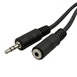 3.5mm Male to 3.5mm Female Extension Cable - 6 ft