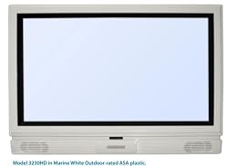 32" TV Outdoor SunBrite Pro Flat Screen LCD HD All Weather White Resin Enclosure