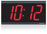 Pyramid 4-Inch 4 Digit Red LED Hard Wired Digital Clocks (41357G)