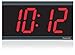 Pyramid 4-Inch 4 Digit Red LED Hard Wired Digital Clocks (41357G)