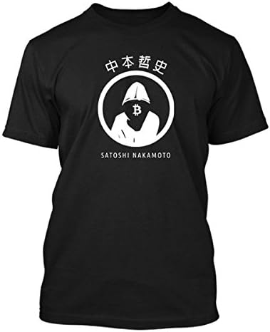 Bitcoin Shirt - Mystery Man Mr. Satoshi Shirt - Medium