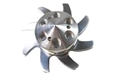 Racer Performance Chevy/GM Aluminum Alternator Fan Pulley Set (1 Groove) - Machined