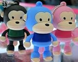 Produkt-Bild: Baby Monkey Affenbaby USB 2.0 High Speed Silikon Stick Pen Disk f&uuml;r Windows und MacOS gro&szlig;es Geschenk (4GB, Rosa)