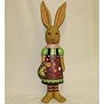 New - Resin Bunny Girl with Easter Basket Case Pack 2 by DDI Cheap