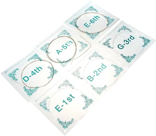 Set 6 Nylon Strings for Classical Classic Guitar 1m New