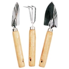 7 BALCONY GARDEN MINI TOOLS 3-PIECE SET by Hawk