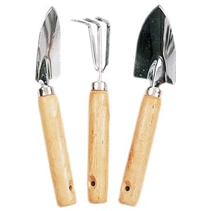 7 BALCONY GARDEN MINI TOOLS 3-PIECE SET by Hawk
