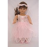 Pink Fairy Princess Dress - fits American Girl 18" Doll Clothes