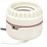 Leviton Porcelain Keyless Ceiling Fixture Socket (003-8101)