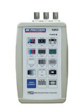 New B K Precision Handheld HDTV Pattern Generator For On-The-Bench In-The-Field Testing